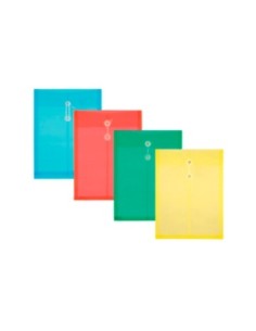 Sobre C/hilo Vertical A4 Pvc Color Lama Ch118c