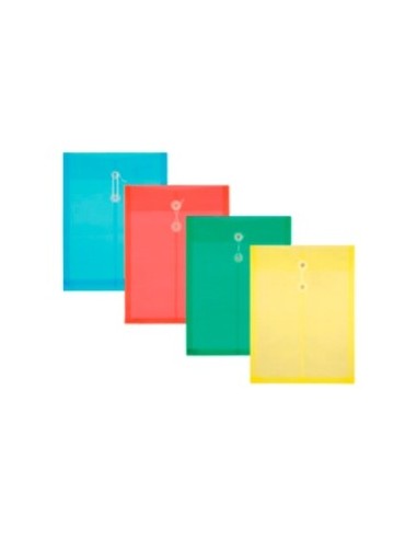 Sobre C/hilo Vertical A4 Pvc Color Lama Ch118c