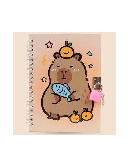 Diario Intimo 13x18 C/ Esp. Capibara Bb20321 Sf01
