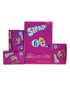 Clip Metal N.6 X50 Unid.46mm Sifap 2300163000 (b:500-10)