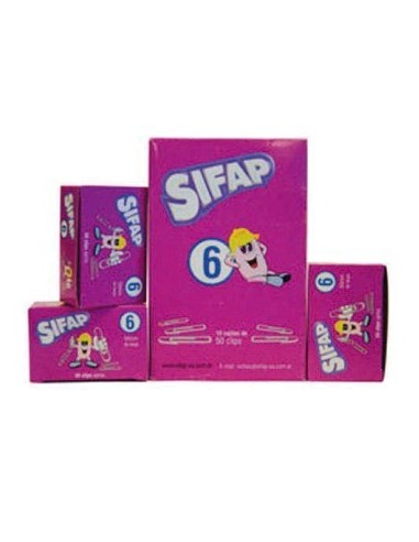 Clip Metal N.6 X50 Unid.46mm Sifap 2300163000 (b:500-10)