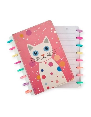 Cuaderno 15x21 T/plast. Anillos Inteligente Color 25-254 2112 Mp01 Ori02