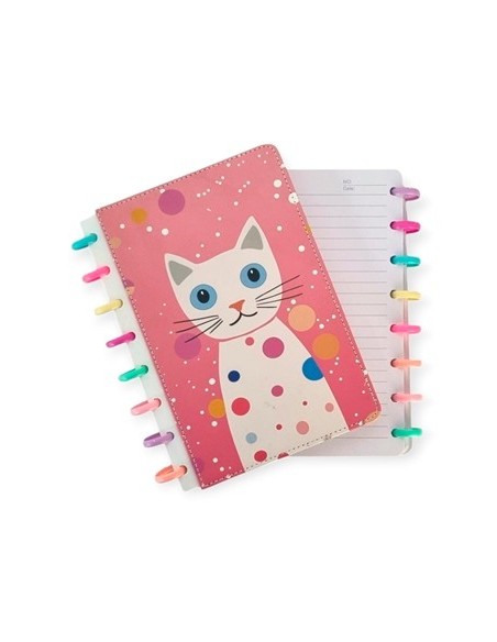 Cuaderno 15x21 T/plast. Anillos Inteligente Color 25-254 2112 Mp01 Ori02