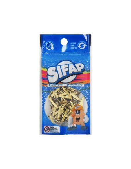 Broches Dorado N. 3 X100 Unid. Caja Sifap 2500600003 (b30)