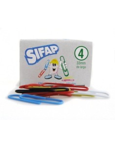 Clip Forrado N.4 X100 Unid.33mm Sifap 2300442800(b:48/288)