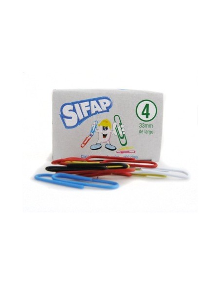 Clip Forrado N.4 X100 Unid.33mm Sifap 2300442800(b:48/288)