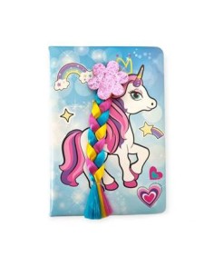 Cuaderno 21x14 Tapa Pvc Unicornio Ns370320 Pk01