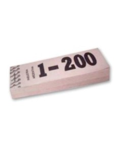 Talonario Guardaropa 1-200 2850 Mil28 (b400)