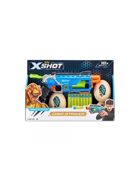 Pistola X-shot Dino-attack-striker 7324 Gtm Ims02 (b12)