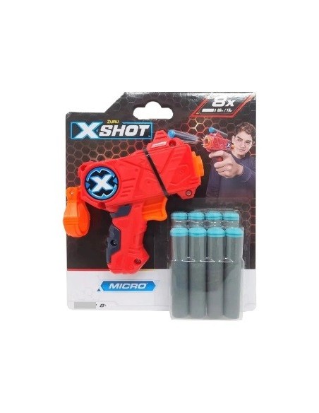 Pistola X-shot Micro C/8 Dardos 2382 Ims02