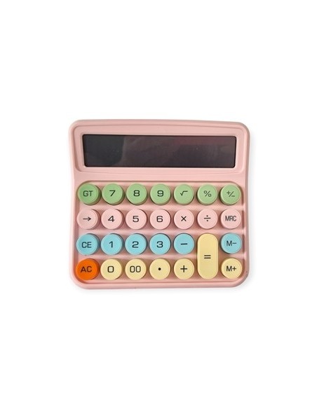 Calculadora 12 Dig. Gde 13x18 Pastel Ep10046 Ps01