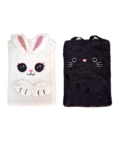 Cuaderno 15x21 Peluche Coneja/gato Bb20328 Bb43432 Sf01