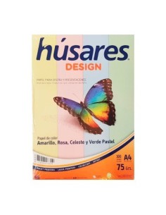 Resma A4 100hjs 75grs Color Surt. 7855 Husares Rch01