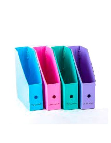 Revistero Plastico Colores Surt. Plana 818 Plc01 (b25)
