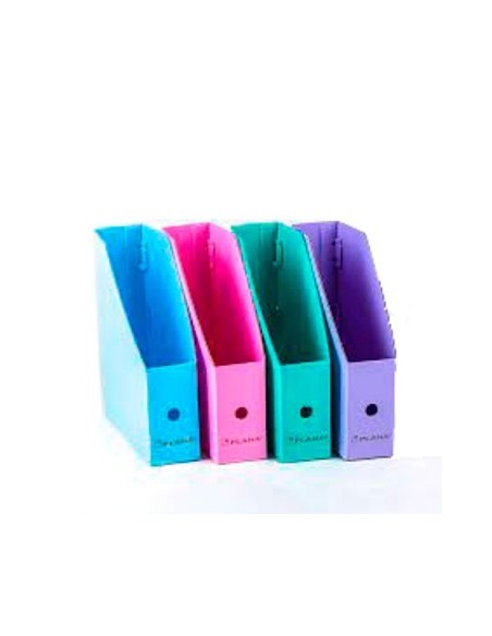 Revistero Plastico Colores Surt. Plana 818 Plc01 (b25)