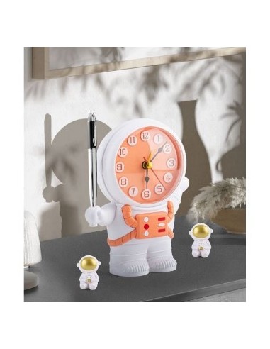 Reloj Despertador C/sacapunta Portalapiz Astronauta Df60023 Sf01 510789 Surt01