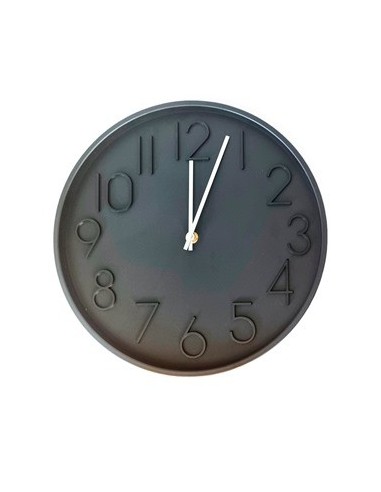 Reloj Pared 30cm C/marco Metal Ca5170 Pk01