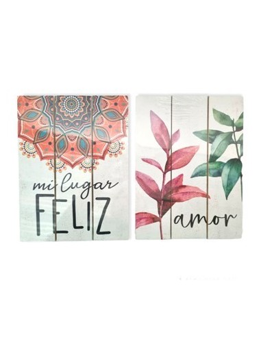 Cuadro 20x25 Wall Art C/frases 1560/1520/1500/1540 Decozu (m)