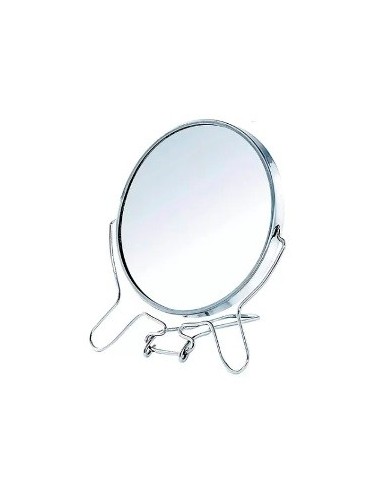 Espejo Doble Faz Red/oval 14cm C/pie Cromado 27108 H63359 6065r 27109  15027/27108 Z71108 Ben02 Lab02 Rod02 Rec01