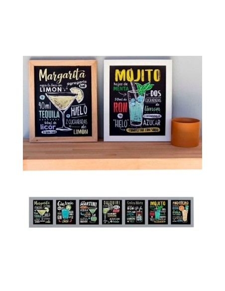 Cuadro 25x30cm Euca Tragos 5245 Decozu