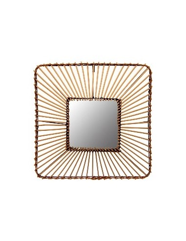 Espejo 45x45 Rattan P/colgar Ep2012 Vgo01 (m) (m)