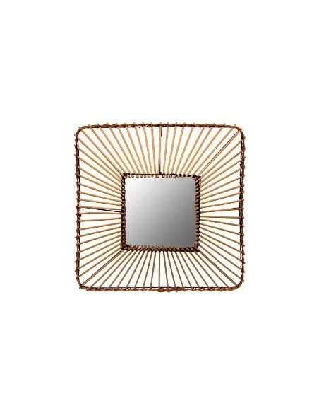 Espejo 45x45 Rattan P/colgar Ep2012 Vgo01 (m) (m)