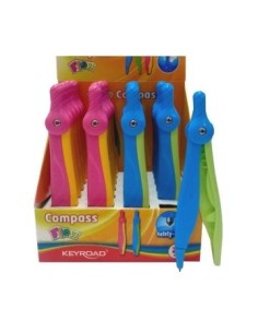 Compas Plastico C/mina Keyroad 971650 Ie01 (b24)