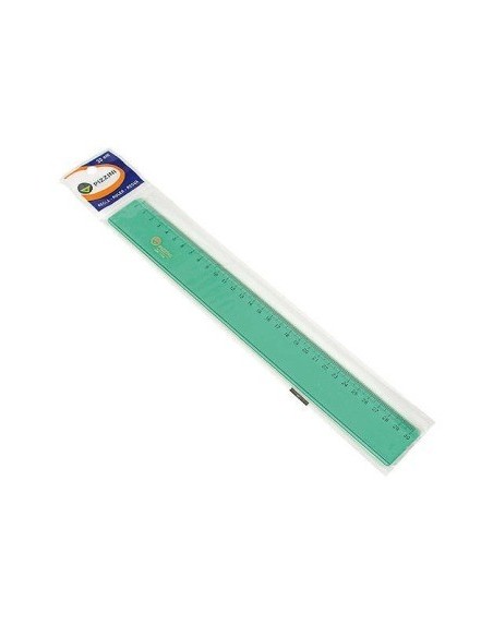 Regla 30cm Cristal Verde Pizzini 173230 Pz01 (b20/120)