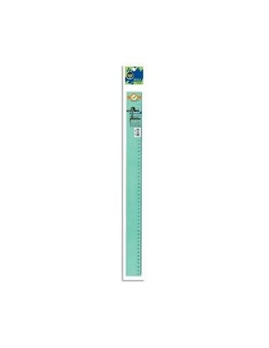 Regla 50cm Cristal Verde Pizzini 173250 Pz01 (b10)