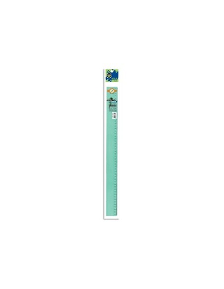 Regla 50cm Cristal Verde Pizzini 173250 Pz01 (b10)