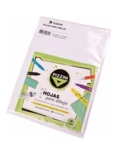 Hojas P/dibujo A3 X10 Unid 142/150 G/m Pizzini Pa150bx10 Pz01 (b24)