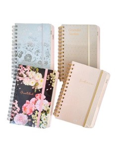 Cuaderno 14x20 Deluxe T/dura C/espiral Escalonado 1097 Rey02