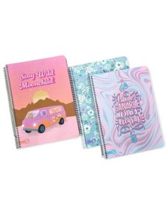 Cuaderno Esp. 20x27 X 80hjs Borde Color T/semirigida 1075-1033-1074 Rey02
(b8)