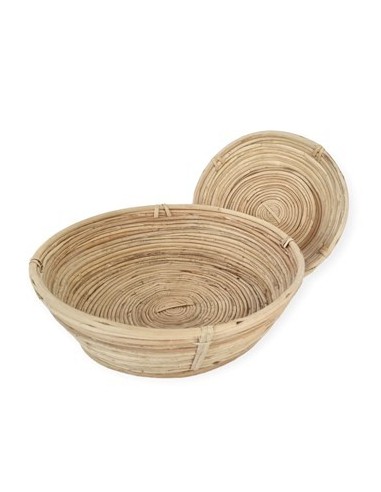 Canasta 25cm Red. Rattan Bdc-07 Rey03