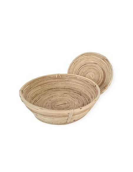 Canasta 25cm Red. Rattan Bdc-07 Rey03