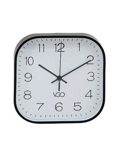 Reloj Pared 19cm Cuad Rl2012 Vgo01