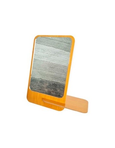 Espejo Rect. 21cm Madera C/pie 3153 Ber01