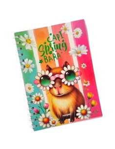 Cuaderno A5 C/esp 70hj Raya T/flex Capybara C9500r Nor-pac