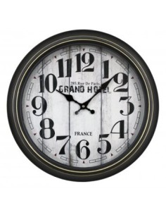 Reloj Pared 40cm Hierro 4360580 Bar02
