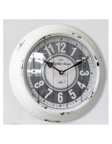 Reloj Pared 30cm Metal Pintado 4361453 Bar02