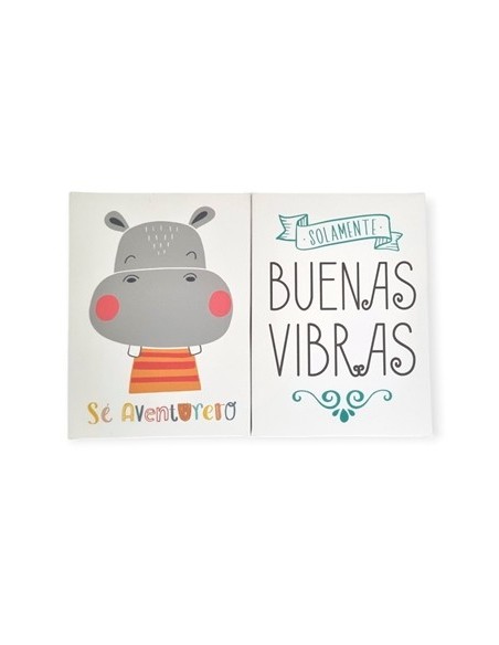 Cuadro 14x19 Lienzo Frases-infantil 7020-5020 Decozu