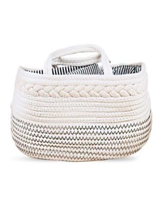 Cesto Algodon 38x20x16cm C/divisorios Desmontables 50607 Sf01