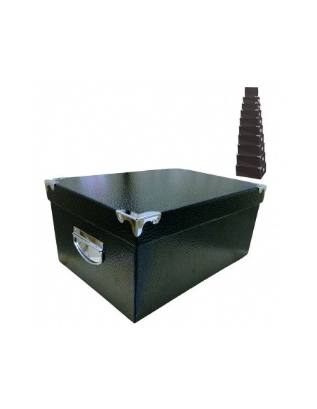 Caja 18x13cm Carton C/manija Metal Yy1959 Rod02