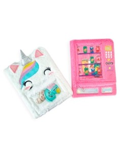 Cuaderno 15x21 Ray C/peluche-glitter-squishy Mod. Surt. Trendy Bb20290 15066-15064-15074-15072-1505415060/15061/15063/15056/1