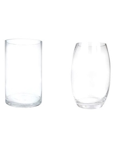 Florero 20cm Chato/bombe/cilindro Vidrio E234/e50/e40/e02 Jun02 46ja7215 Dol01 (b15/5)