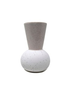 Jarron 10x15cm Ceramico Bco Nq46b Gal01
