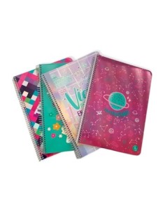 Cuaderno Univ 80hj T/semirigida Ray Ftasia Surt. 999064/999069 Fw (b5)