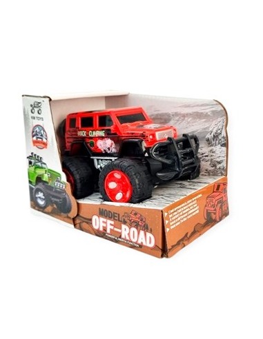 Camioneta 4x4 13cm A Friccion En Caja 52115 Amc01