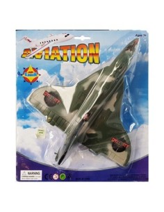 Avion Militar Friccion Blister 50290  50289 50280 Seb01