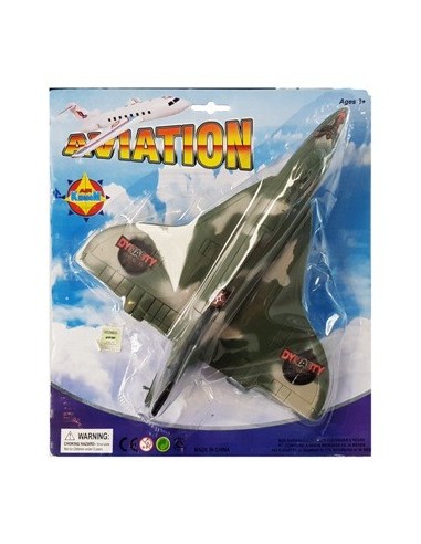 Avion Militar Friccion Blister 50290  50289 50280 Seb01